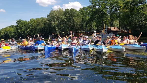 Отдых на байдарках. Сплав по Северскому Донцу
