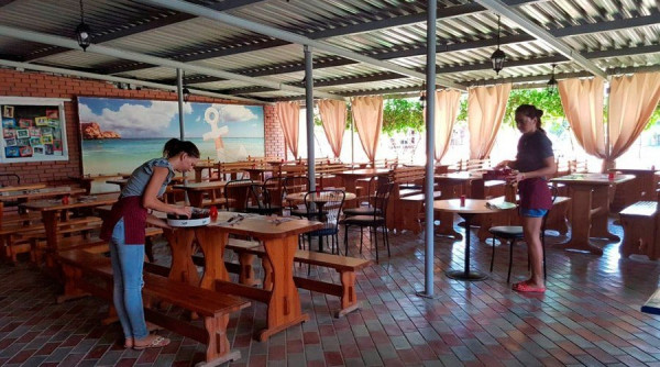 Столовая базы отдыха «Рыбачий»